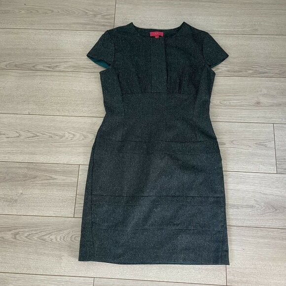 Lavia Wool Knee Length Dress size IT 44 - Picture 1 of 8